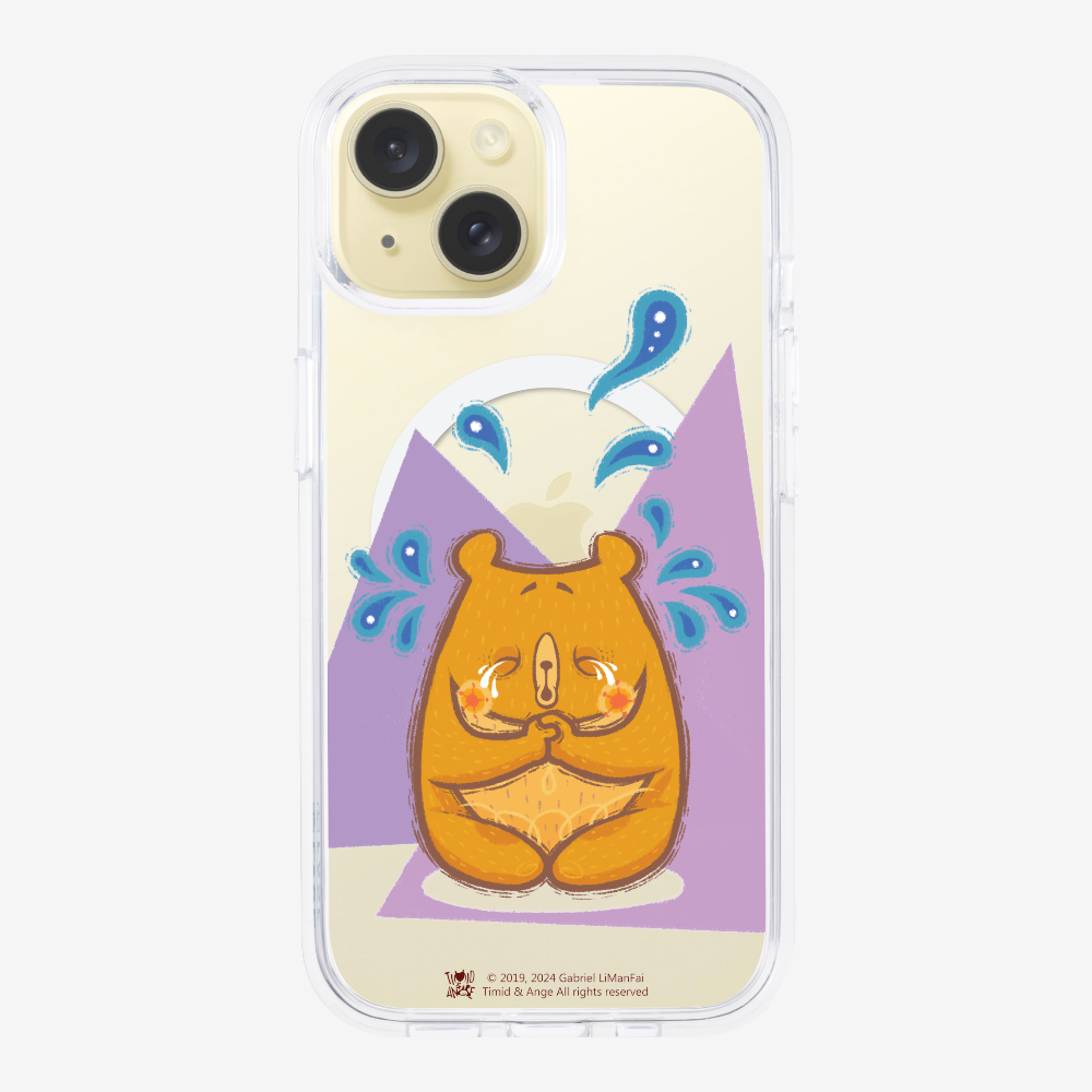 Crying Bear Timid Phone Case