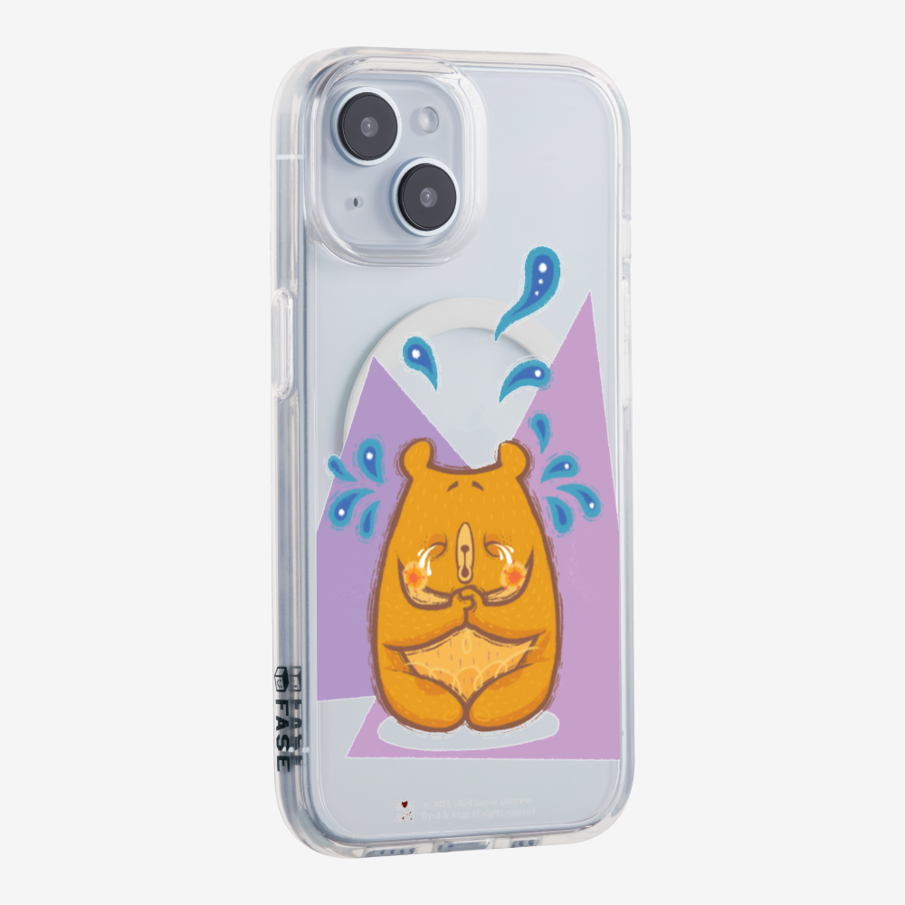 Crying Bear Timid Phone Case