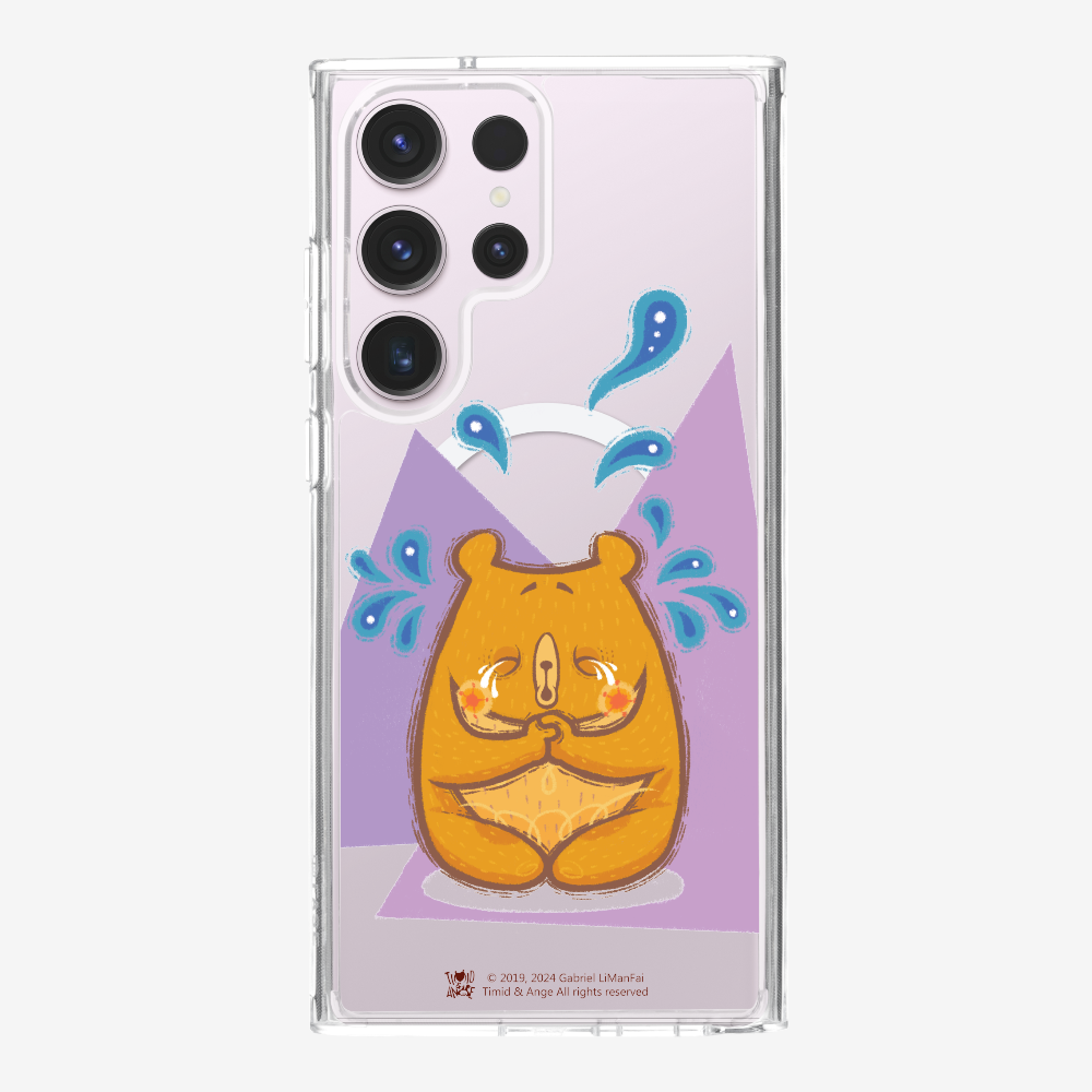 Crying Bear Timid Phone Case