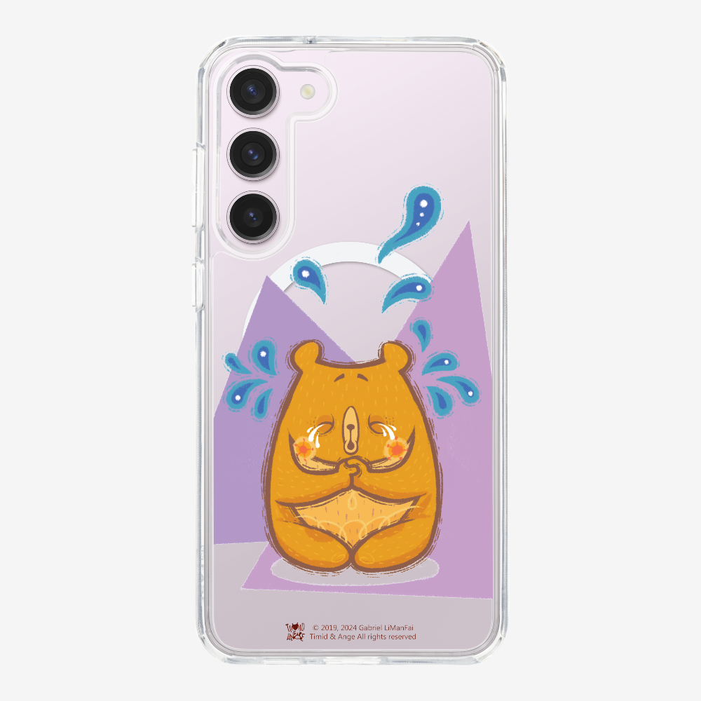 Crying Bear Timid Phone Case