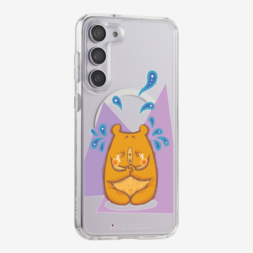 Crying Bear Timid Phone Case