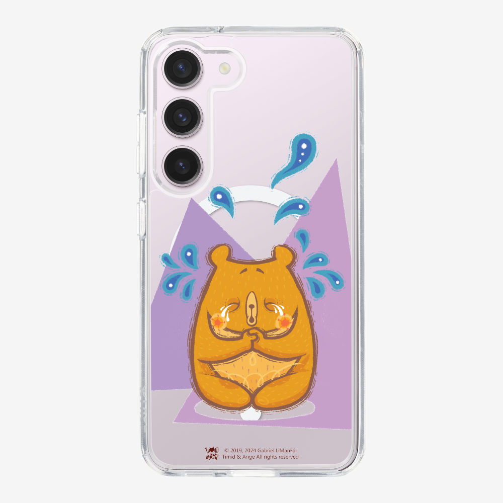 Crying Bear Timid Phone Case