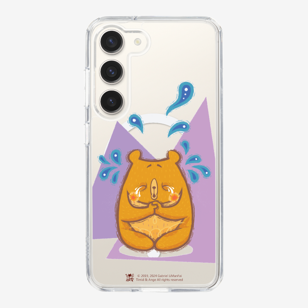 Crying Bear Timid Phone Case