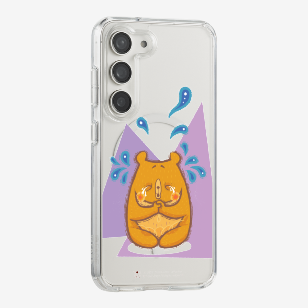 Crying Bear Timid Phone Case