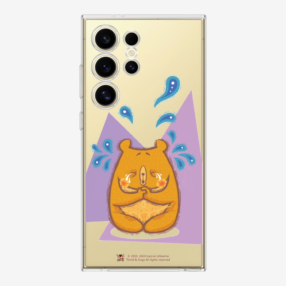 Crying Bear Timid Phone Case