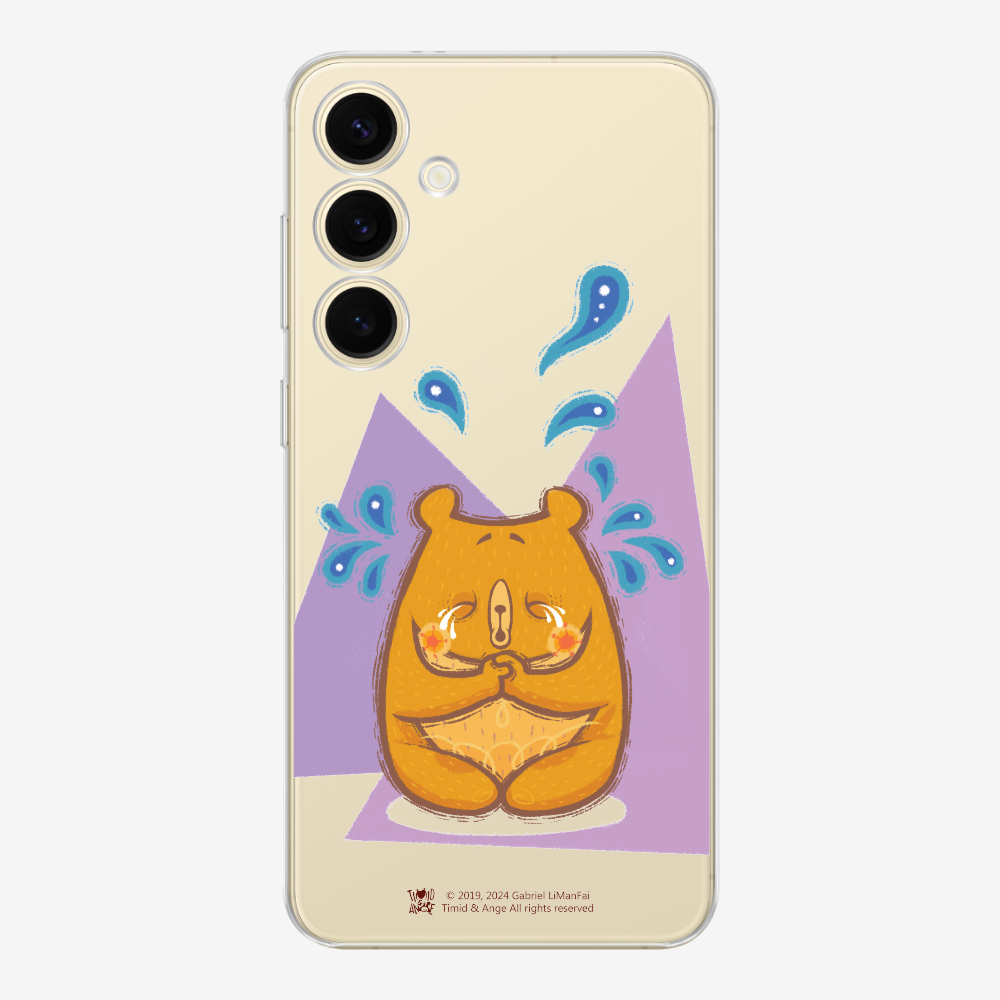 Crying Bear Timid Phone Case