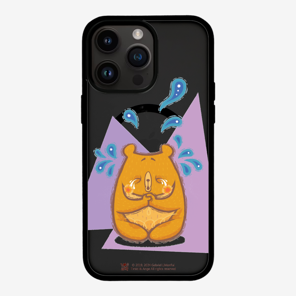 Crying Bear Timid Phone Case