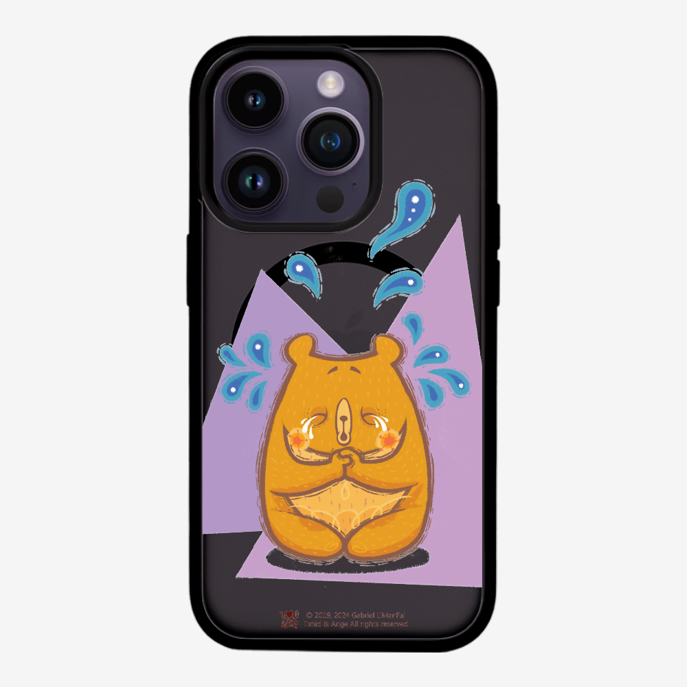 Crying Bear Timid Phone Case