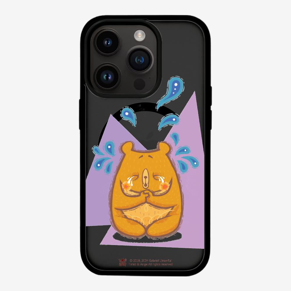 Crying Bear Timid Phone Case