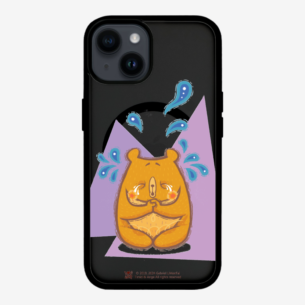 Crying Bear Timid Phone Case