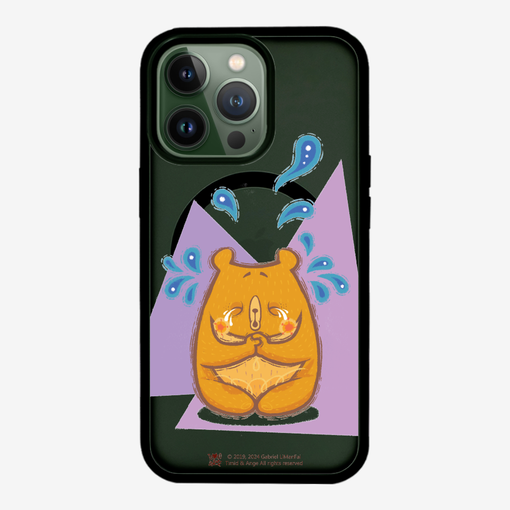 Crying Bear Timid Phone Case