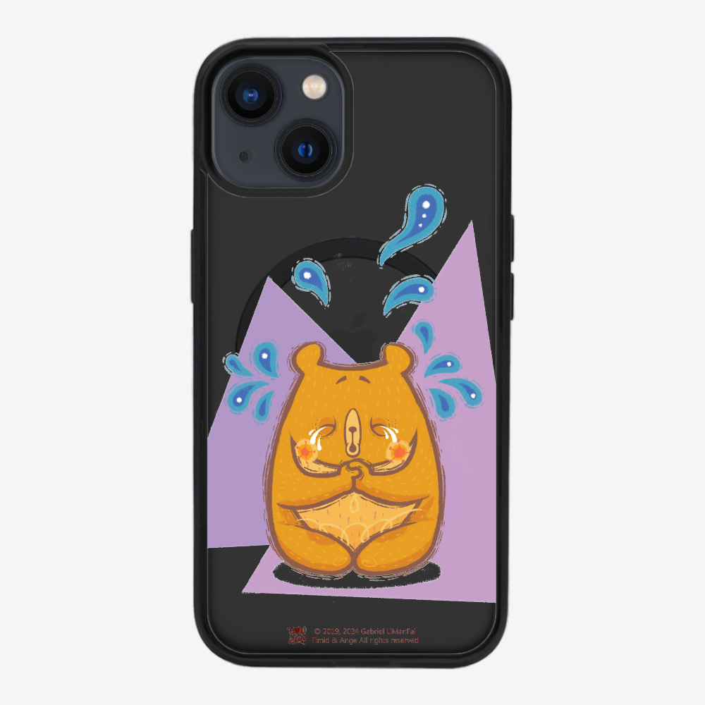 Crying Bear Timid Phone Case