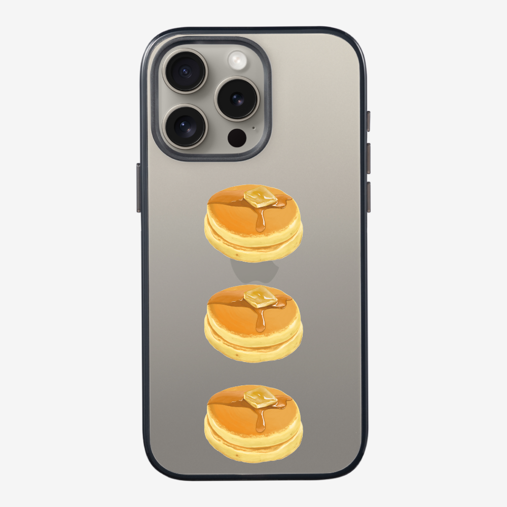 Mini Souffle Thick Pancake 3 pcs Phone Case