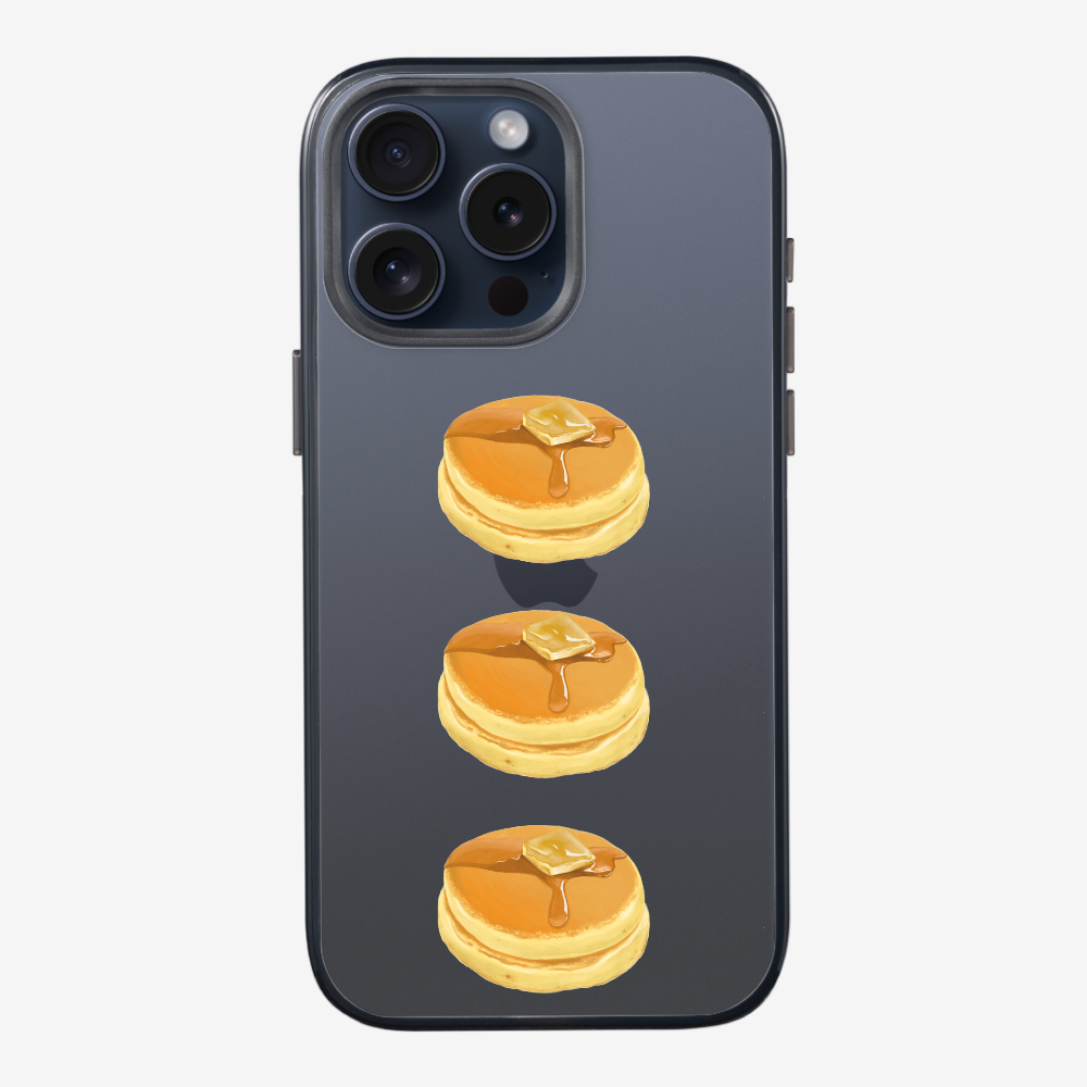 Mini Souffle Thick Pancake 3 pcs Phone Case