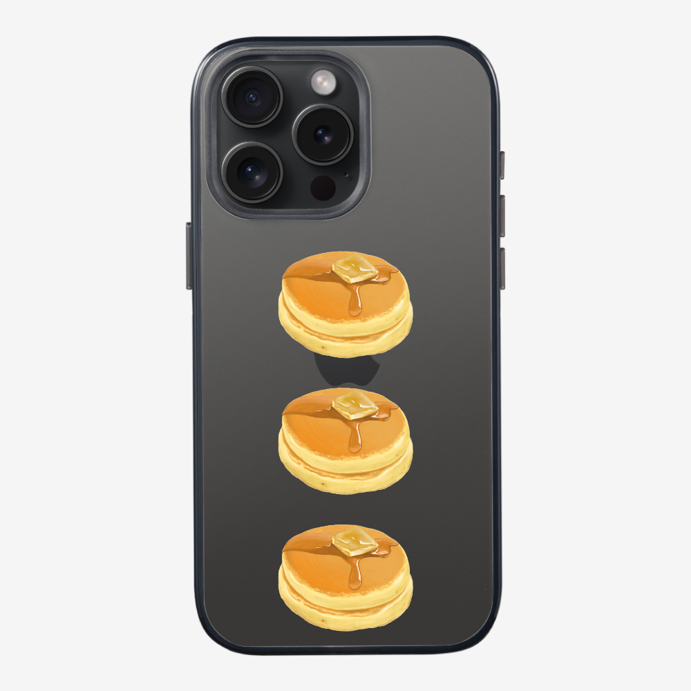 Mini Souffle Thick Pancake 3 pcs Phone Case