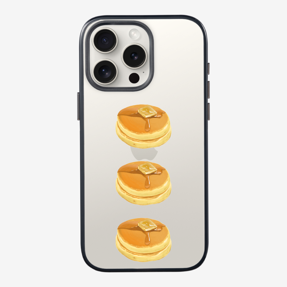 Mini Souffle Thick Pancake 3 pcs Phone Case