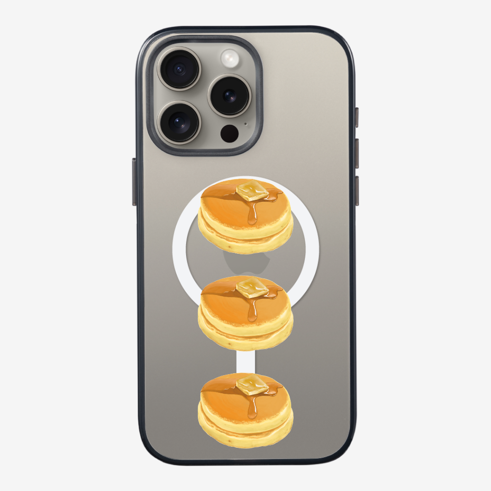 Mini Souffle Thick Pancake 3 pcs Phone Case