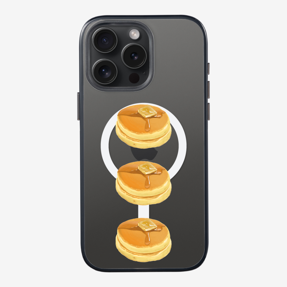 Mini Souffle Thick Pancake 3 pcs Phone Case