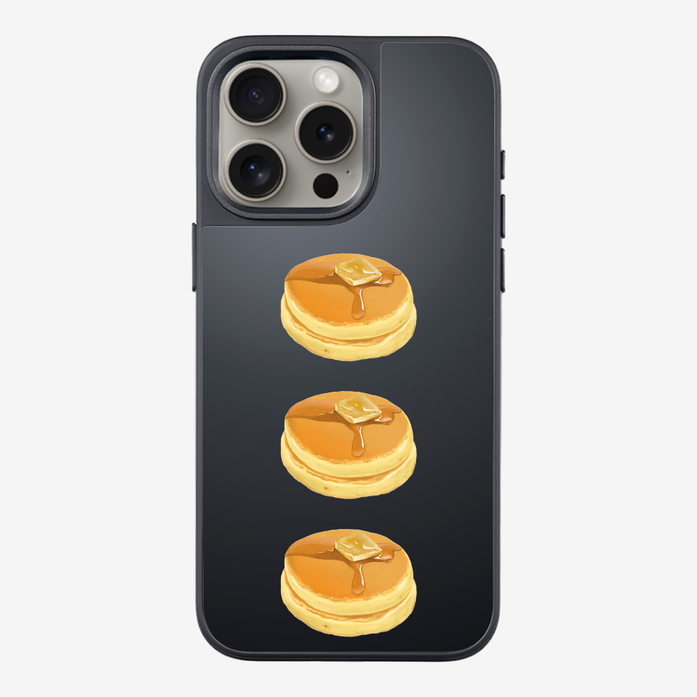 Mini Souffle Thick Pancake 3 pcs Phone Case