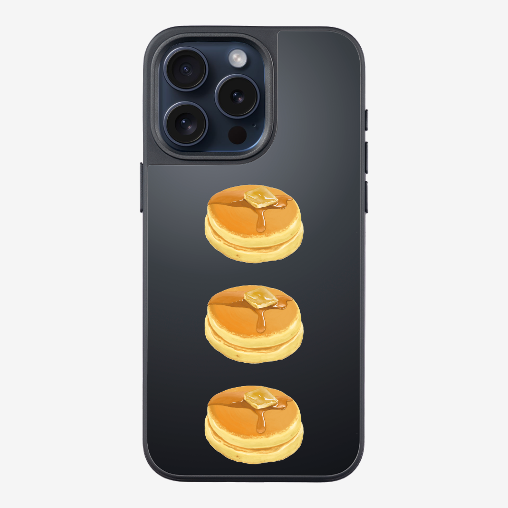 Mini Souffle Thick Pancake 3 pcs Phone Case