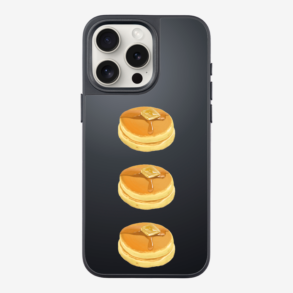 Mini Souffle Thick Pancake 3 pcs Phone Case