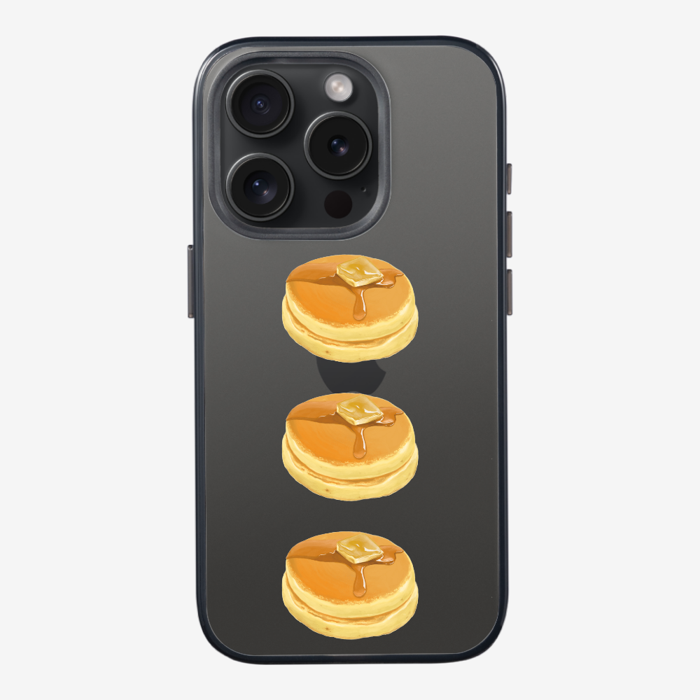 Mini Souffle Thick Pancake 3 pcs Phone Case