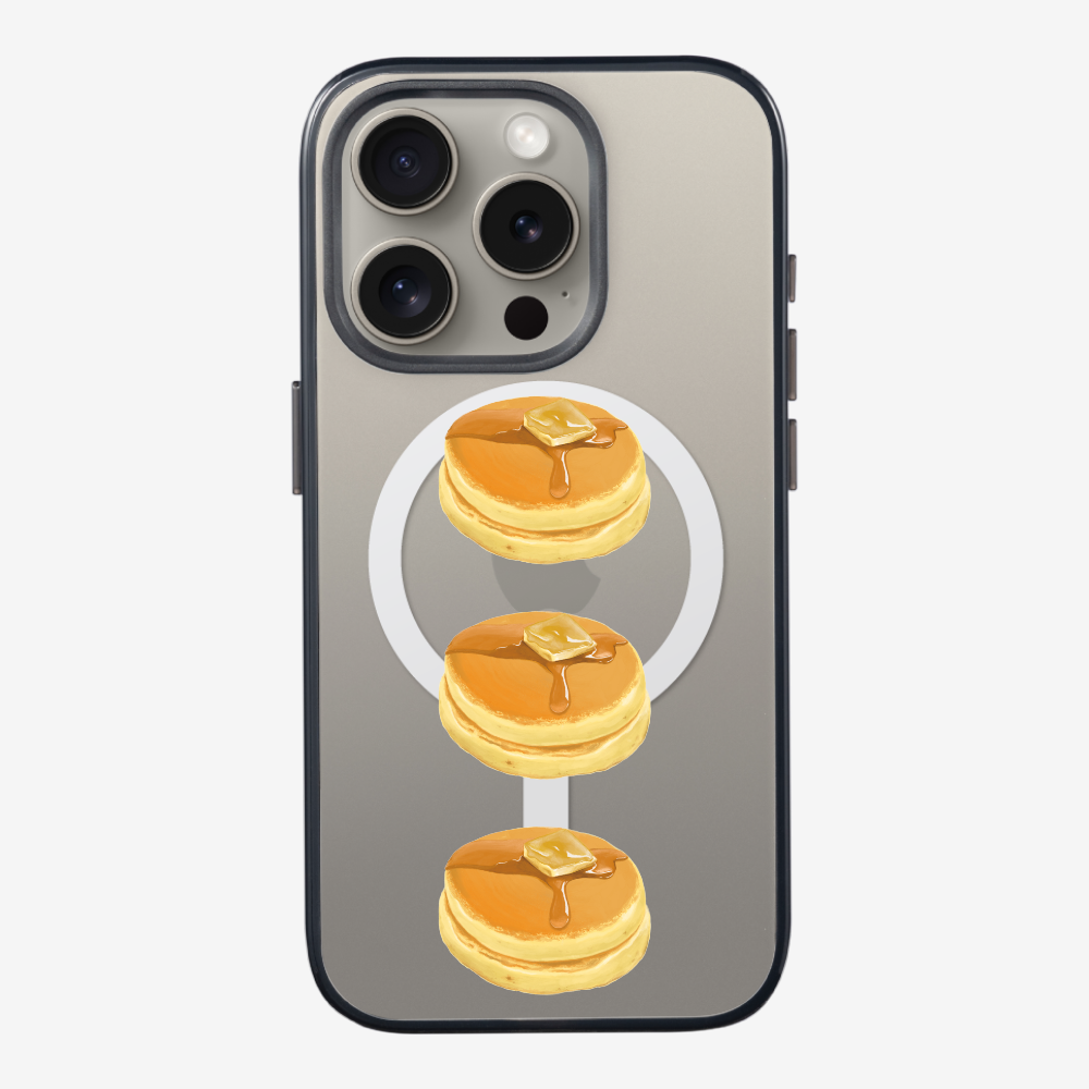 Mini Souffle Thick Pancake 3 pcs Phone Case