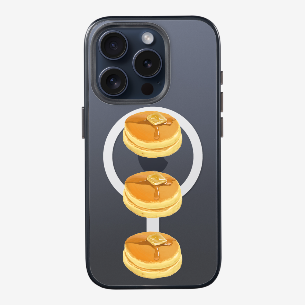 Mini Souffle Thick Pancake 3 pcs Phone Case