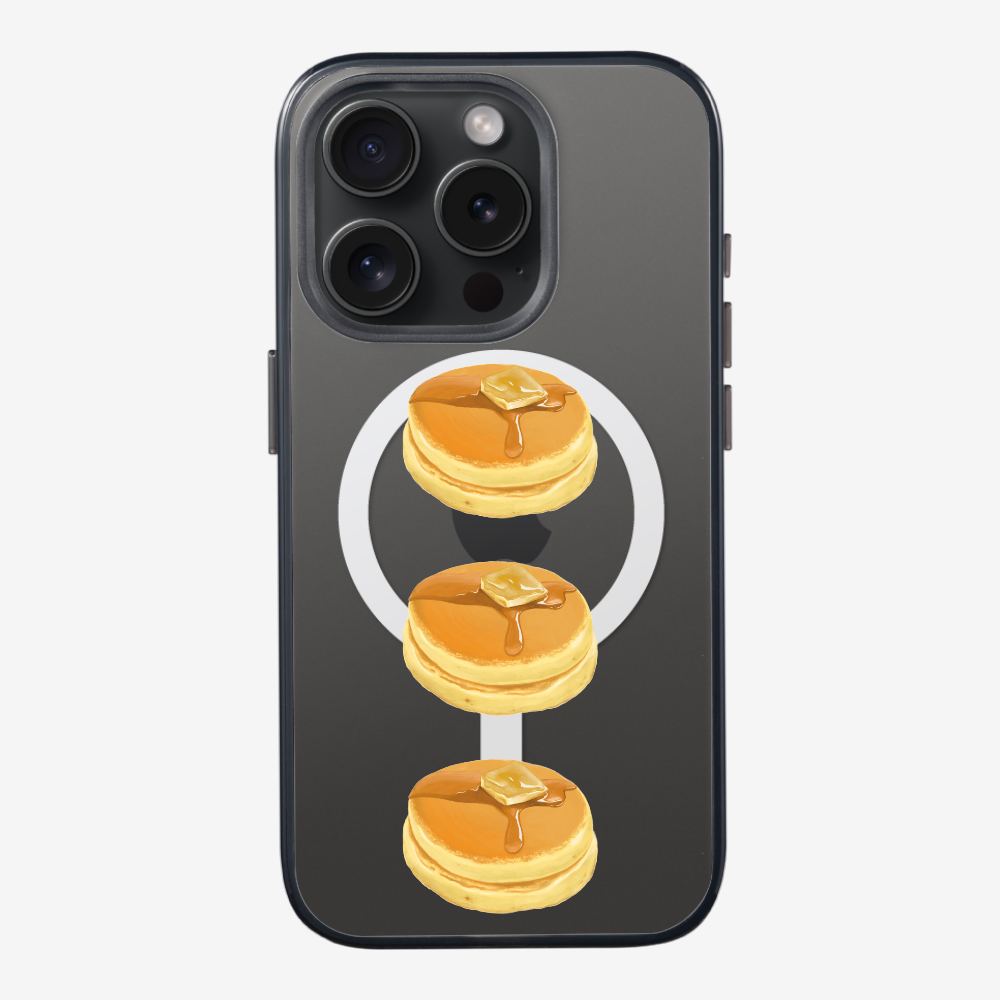 Mini Souffle Thick Pancake 3 pcs Phone Case