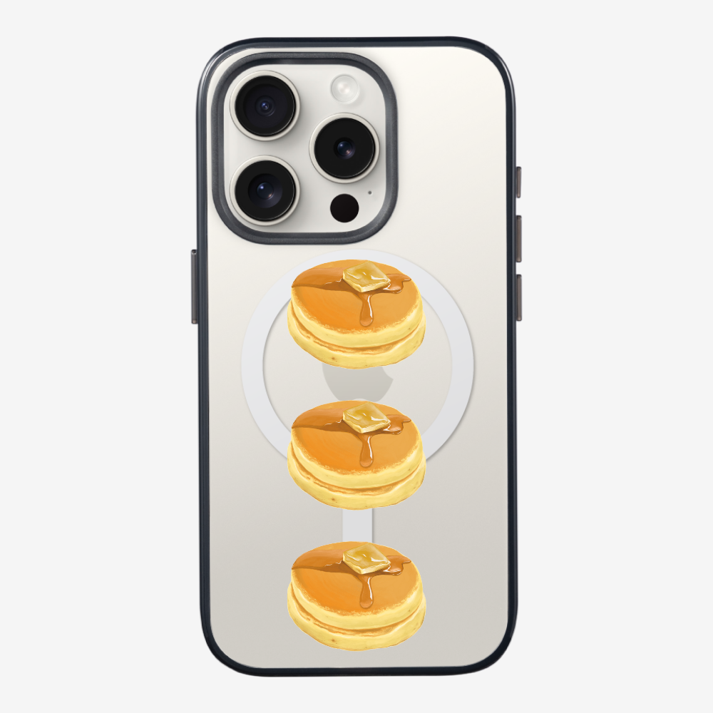 Mini Souffle Thick Pancake 3 pcs Phone Case