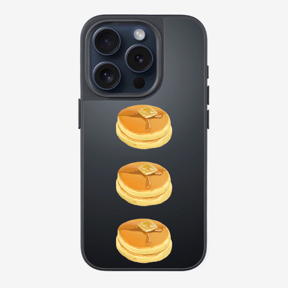 Mini Souffle Thick Pancake 3 pcs Phone Case