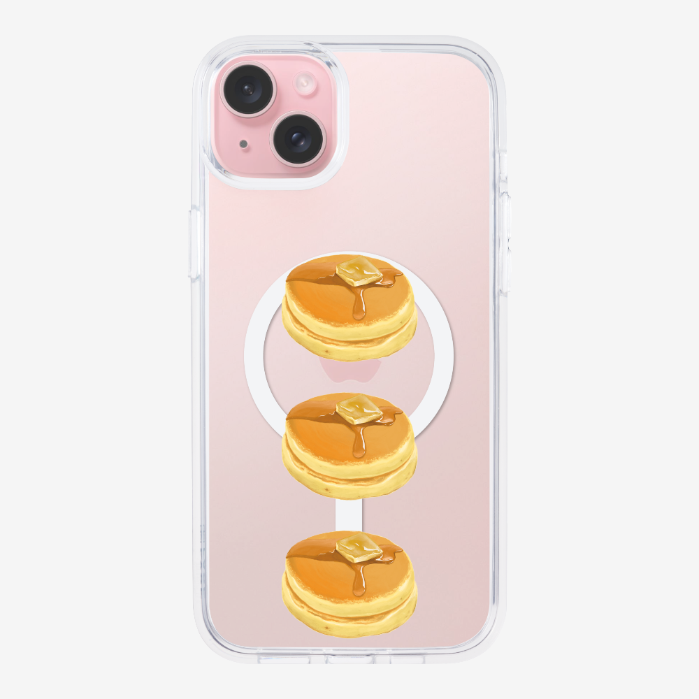 Mini Souffle Thick Pancake 3 pcs Phone Case