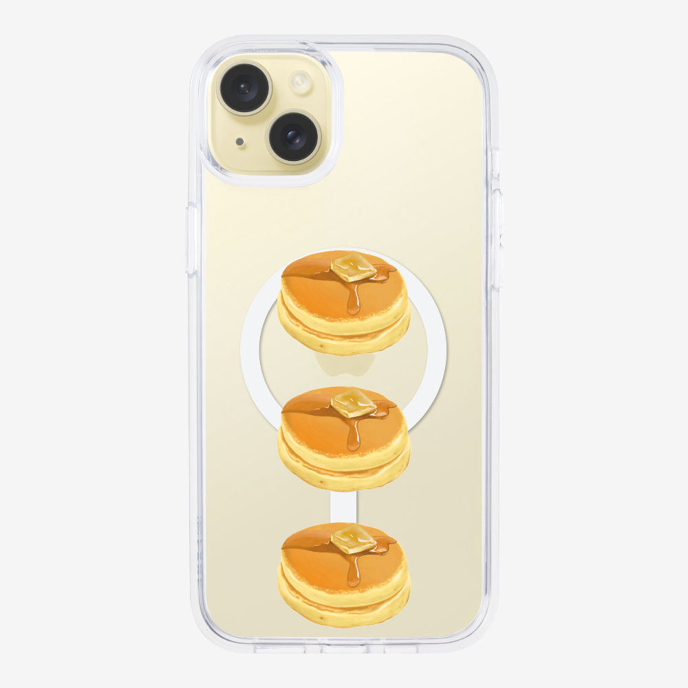 Mini Souffle Thick Pancake 3 pcs Phone Case