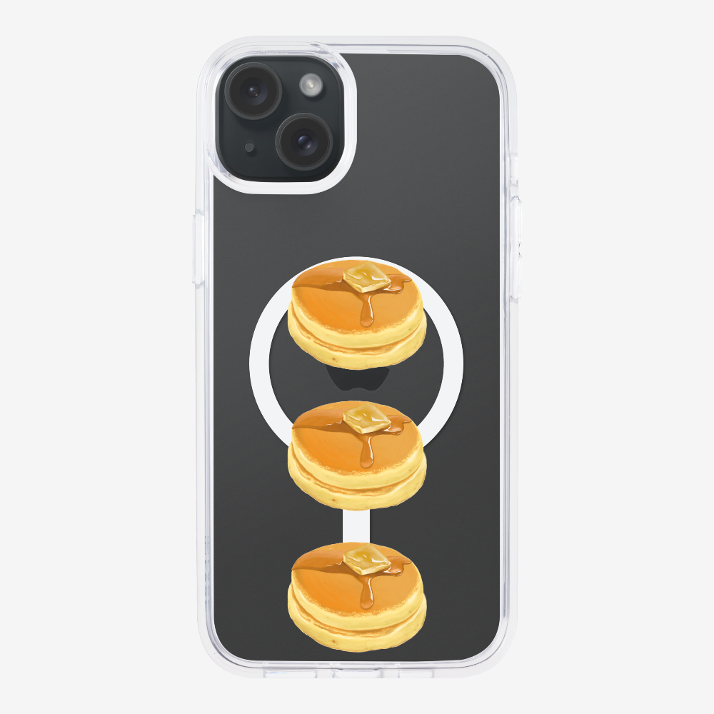 Mini Souffle Thick Pancake 3 pcs Phone Case