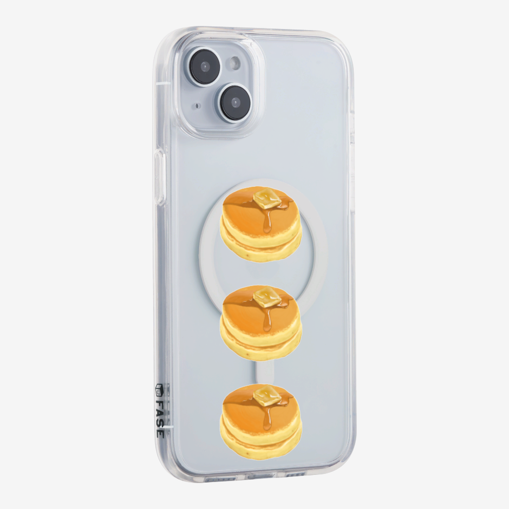 Mini Souffle Thick Pancake 3 pcs Phone Case