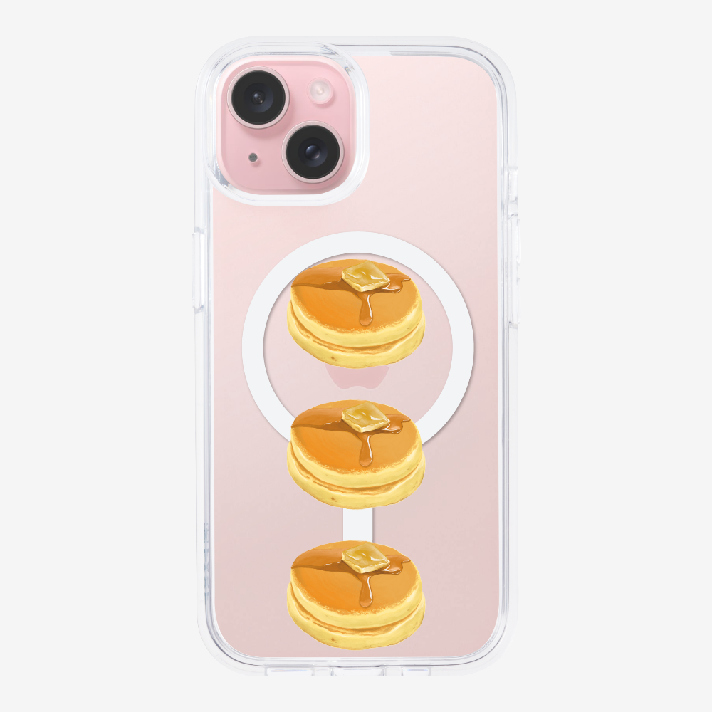 Mini Souffle Thick Pancake 3 pcs Phone Case