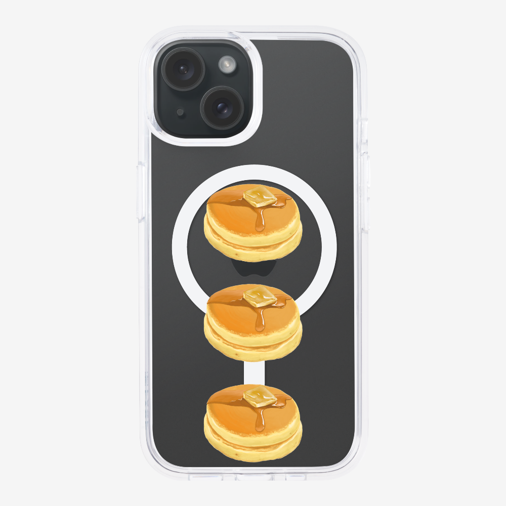 Mini Souffle Thick Pancake 3 pcs Phone Case