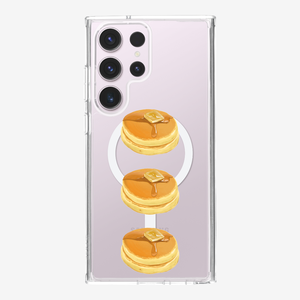 Mini Souffle Thick Pancake 3 pcs Phone Case