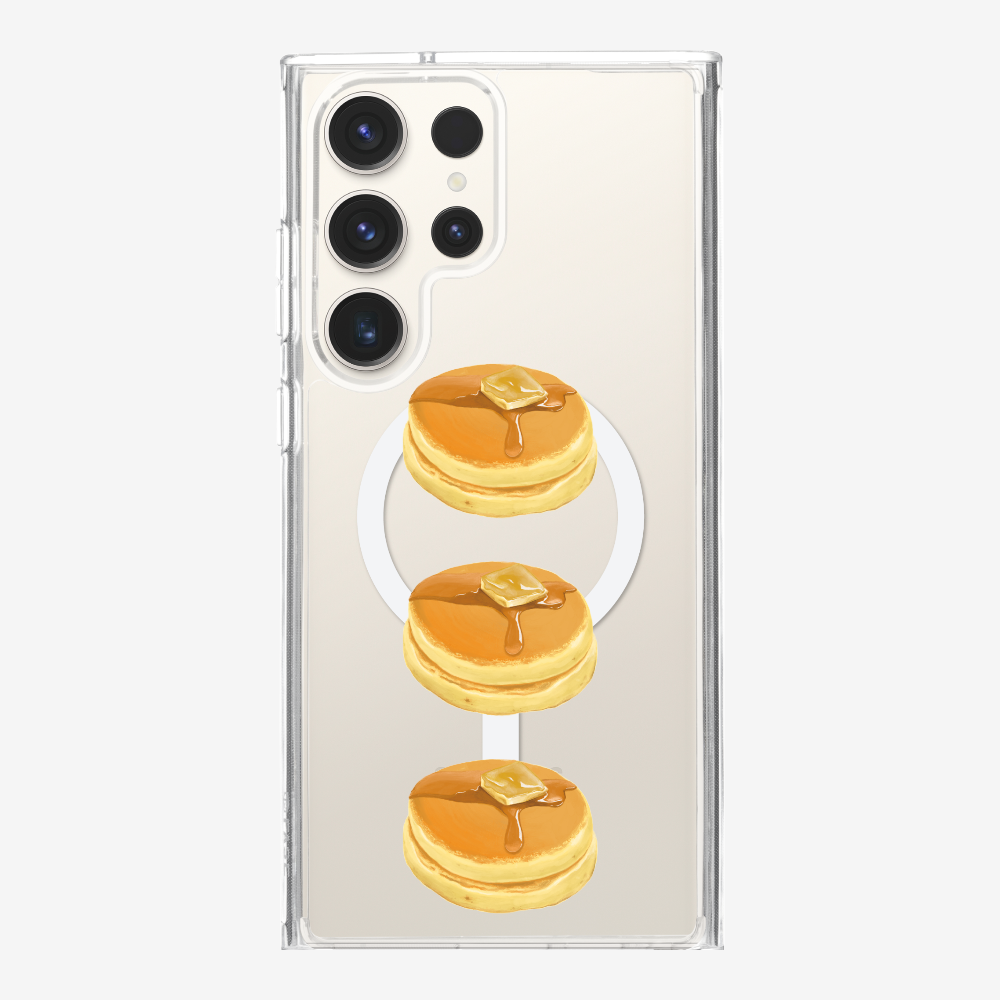 Mini Souffle Thick Pancake 3 pcs Phone Case