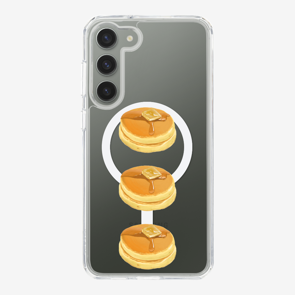 Mini Souffle Thick Pancake 3 pcs Phone Case