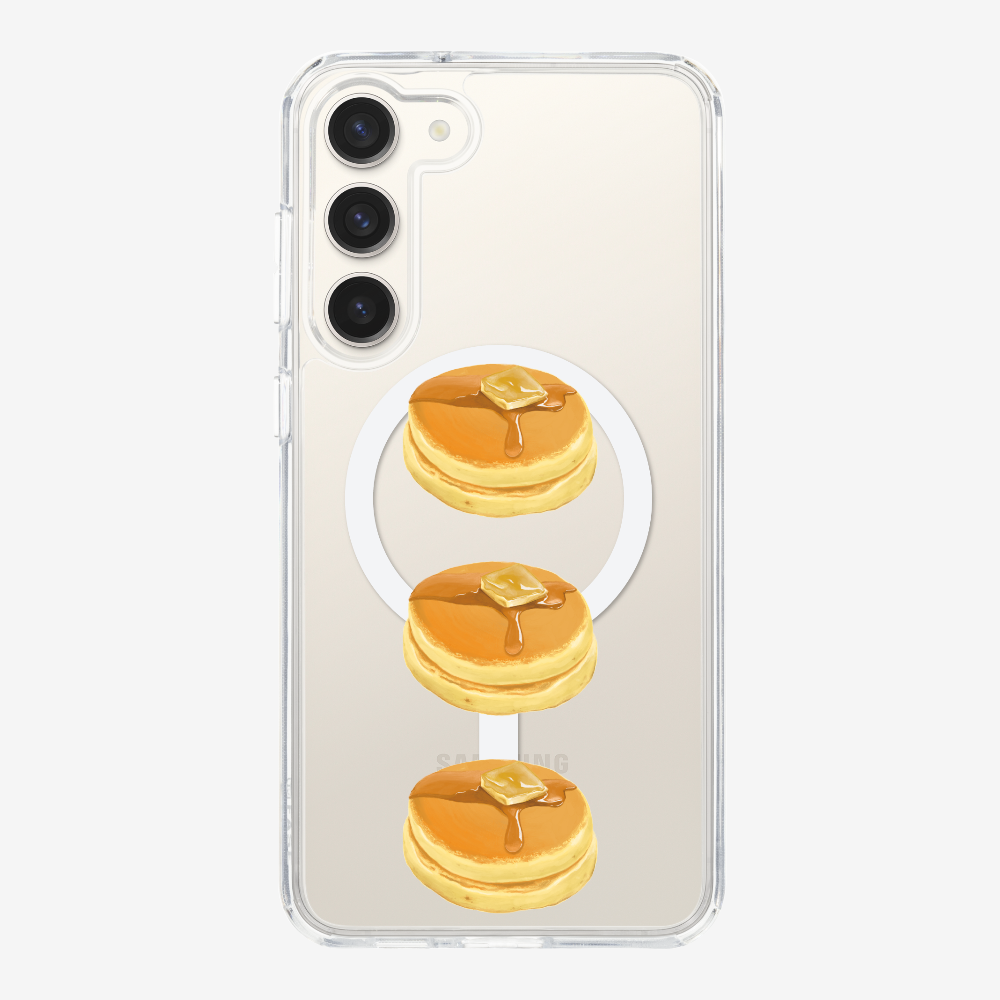 Mini Souffle Thick Pancake 3 pcs Phone Case