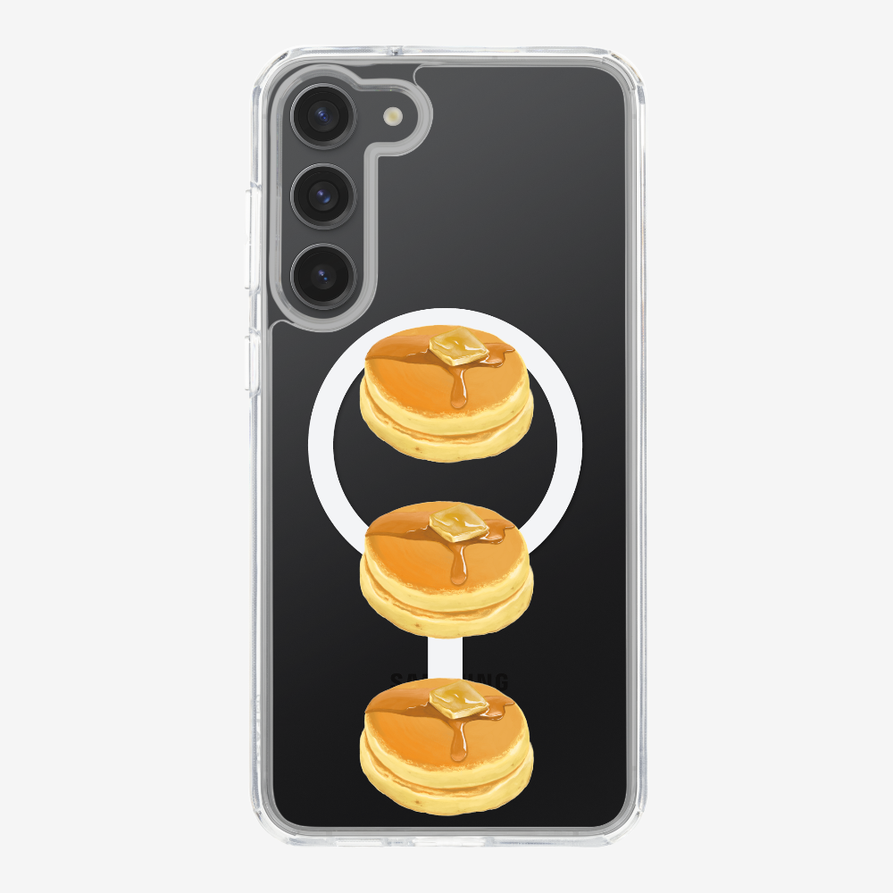 Mini Souffle Thick Pancake 3 pcs Phone Case