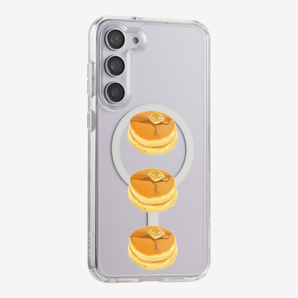 Mini Souffle Thick Pancake 3 pcs Phone Case