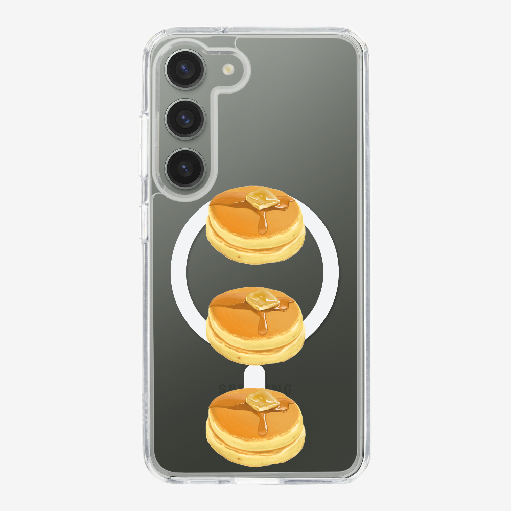 Mini Souffle Thick Pancake 3 pcs Phone Case