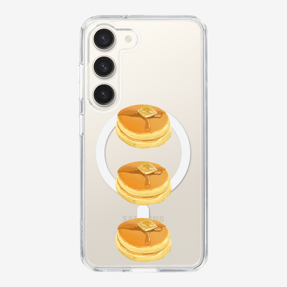 Mini Souffle Thick Pancake 3 pcs Phone Case