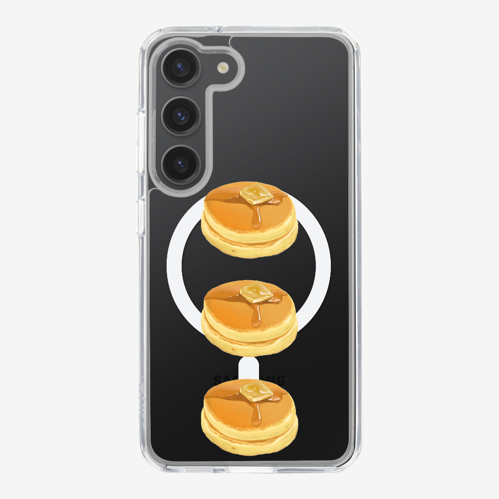 Mini Souffle Thick Pancake 3 pcs Phone Case