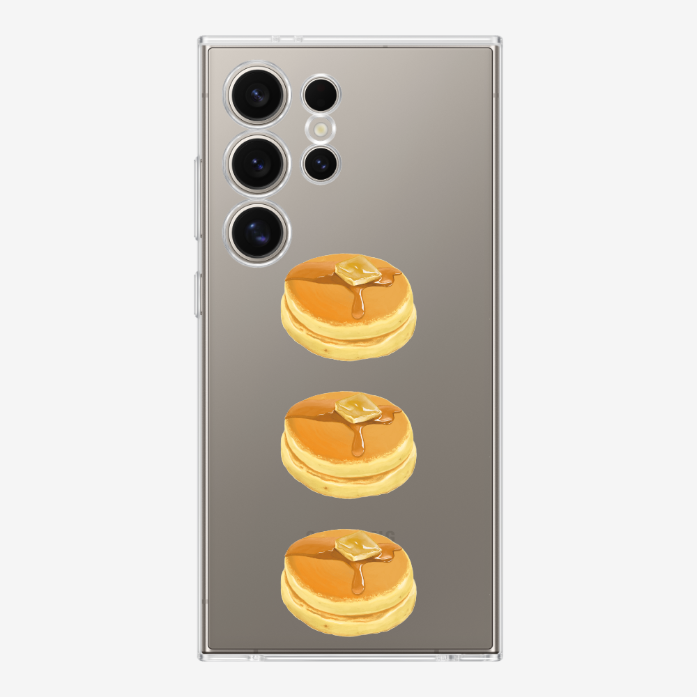 Mini Souffle Thick Pancake 3 pcs Phone Case