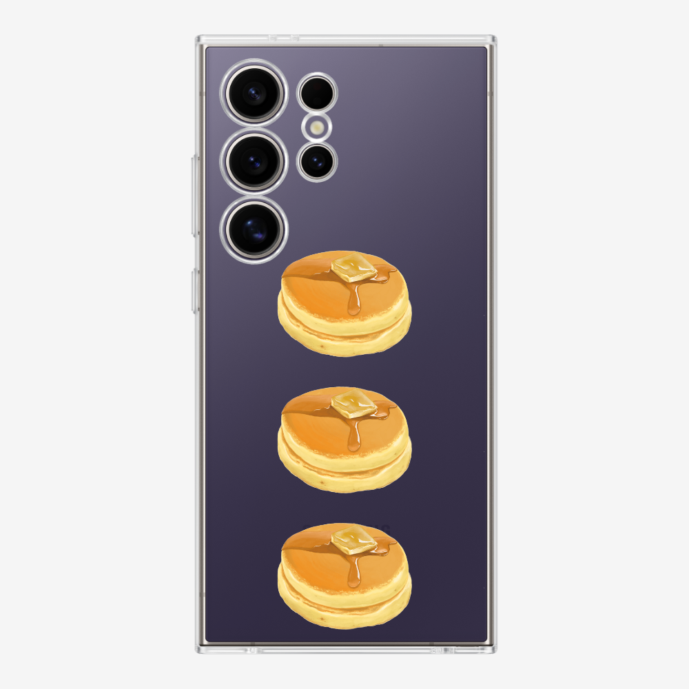 Mini Souffle Thick Pancake 3 pcs Phone Case