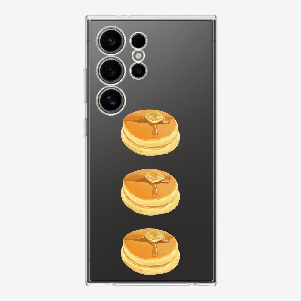 Mini Souffle Thick Pancake 3 pcs Phone Case