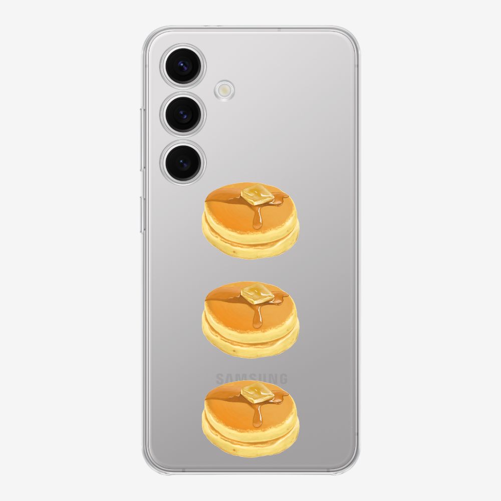 Mini Souffle Thick Pancake 3 pcs Phone Case